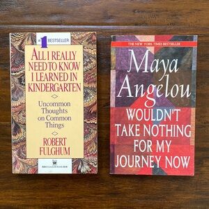2 Personal Transformation Self-Help Motivonal Vintage Paperback Books